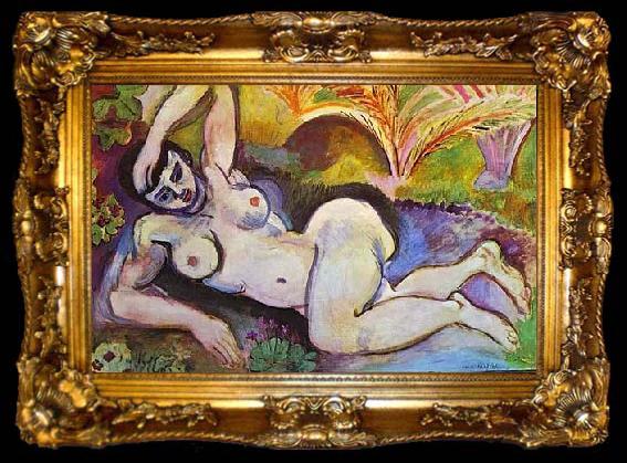 framed  Henri Matisse Blue Nude, ta009-2
